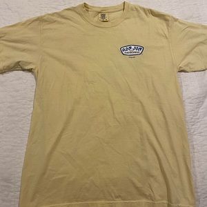yellow ron jon t-shirt